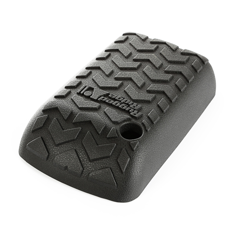 Jeep Wrangler Center Console Cover - Rugged Ridge - Rugged Tread Design - Black - `97-`01